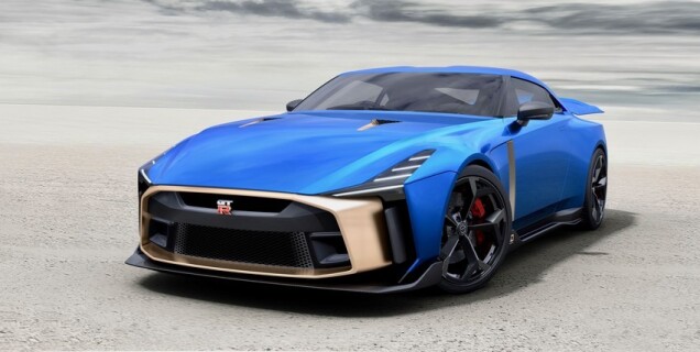 نیسان GT-R50 با طراحی ایتال دیزاین تولید خواهد شد + عکس