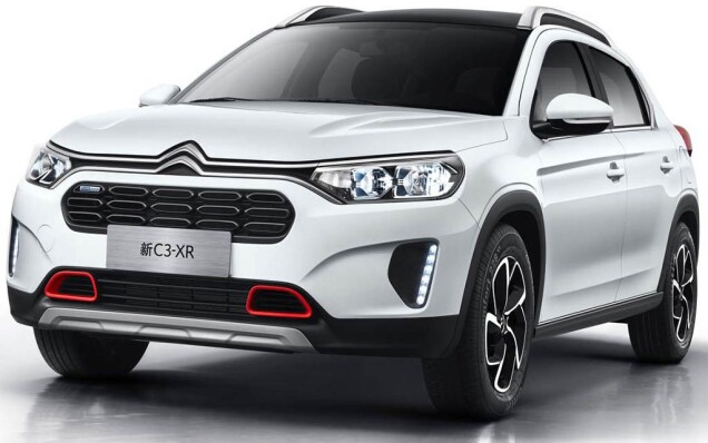 معرفی فیس‌لیفت کراس‌اوور کوچک سیتروئن C3-XR در چین + عکس