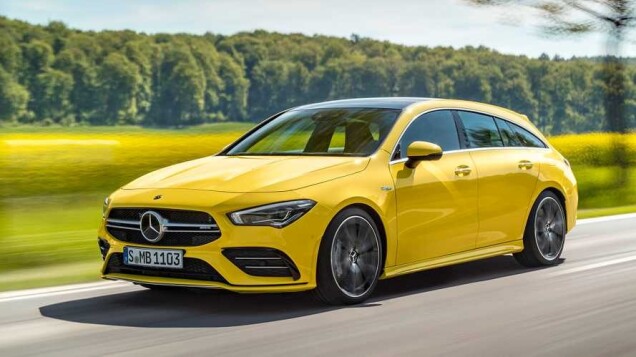 معرفی مرسدس AMG CLA35 شوتینگ بریک  + عکس