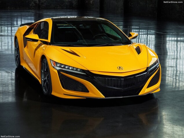 آکورا NSX مدل 2020 با رنگ زرد جدید معرفی  شد + تصاویر