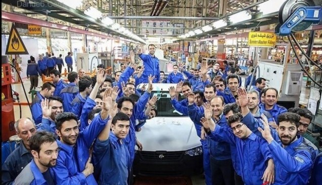 ایران خودرو در تولید روزانه رکورد زد + جزییات