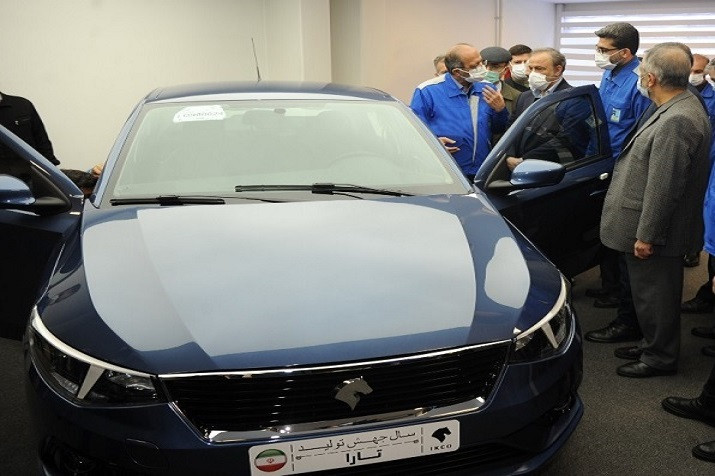 بیانیه ایران‌خودرو درباره روشن نشدن خودروی جدید تارا در مراسم رونمایی