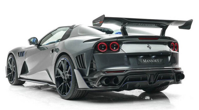 رونمایی از فراری ۸۱۲ GTS استالونه جنجالی با تیونینگ منصوری + عکس