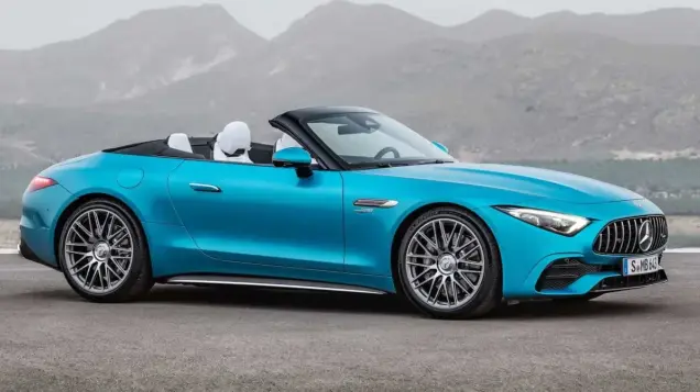 فناوری مرسدس AMG SL 43 برگرفته از خودروهای فرمول یک این شرکت است