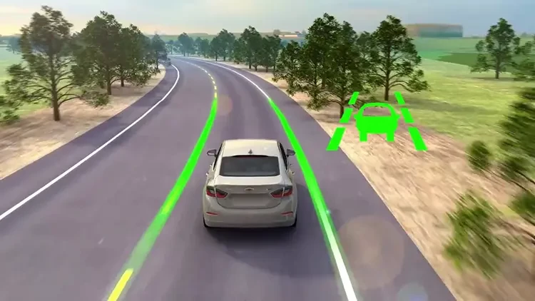 آنالیز جاده توسط رادار بین خطوط خودرو.webp