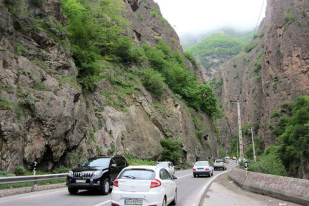 انسداد ساعتی جاده چالوس از فردا تا سه شنبه