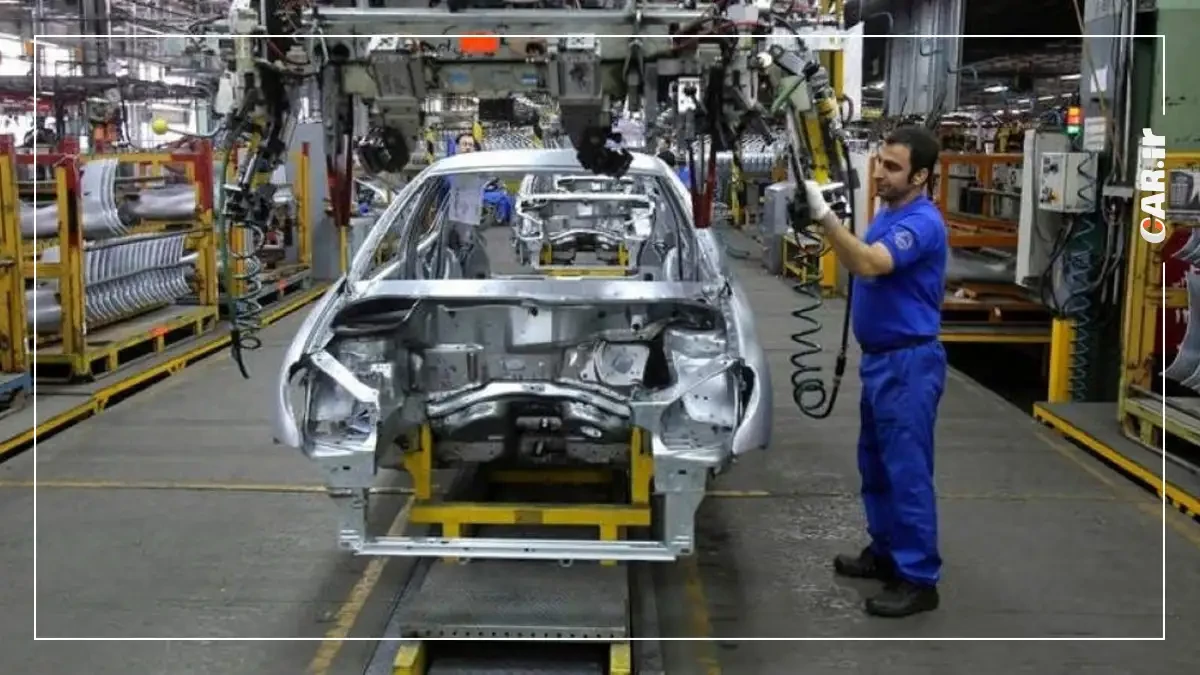 افزایش تولید خودرو کامل در ایران خودرو