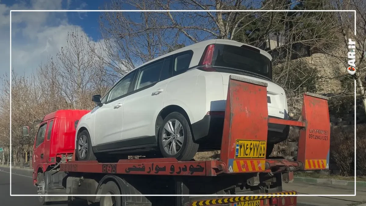 اولین تصاویر تاکسی برقی ایران خودرو